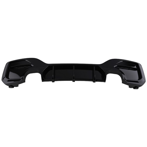 Gloss blk rear bumper - blk,