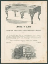 c1870 Brown and Allen Boston