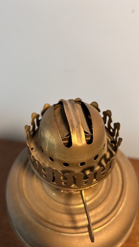 Vintage duplex paraffin lamp - vintage,