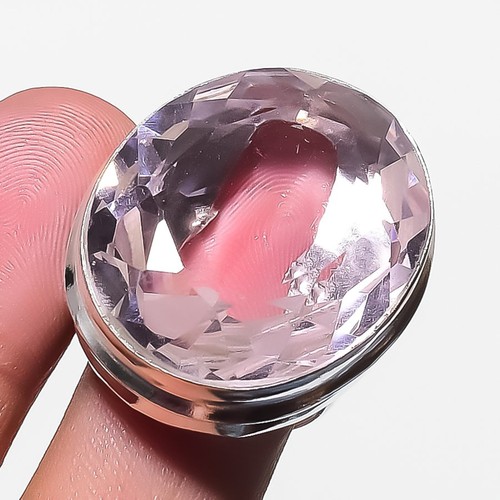 Pink kunzite oval shape - pink,
