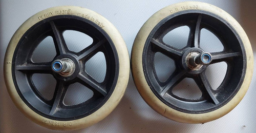 150 castor wheels derby - x,