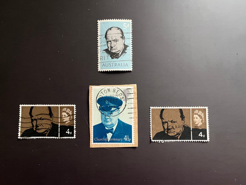 Winston churchill stamps - churchill,