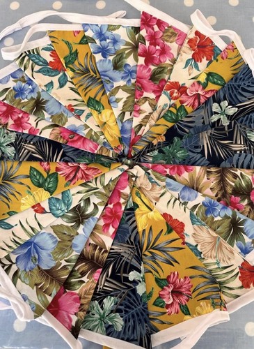 Summer bunting cotton - summer, bunting,