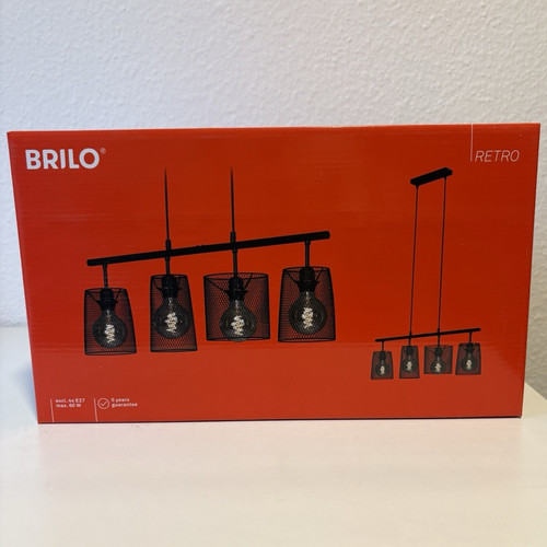 Brilo retro pendant light - retro,
