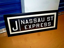 FRAMED MATTED NY NYC SUBWAY