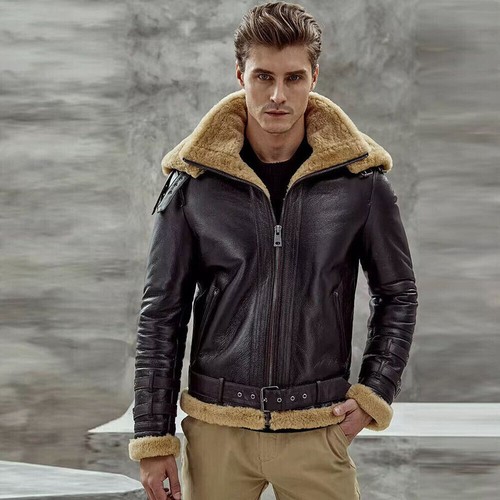 100 sheepskin ww2 - b3, mens