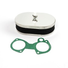Chrome Dellorto DHLA Weber DCOE carb air filter 45mm deep