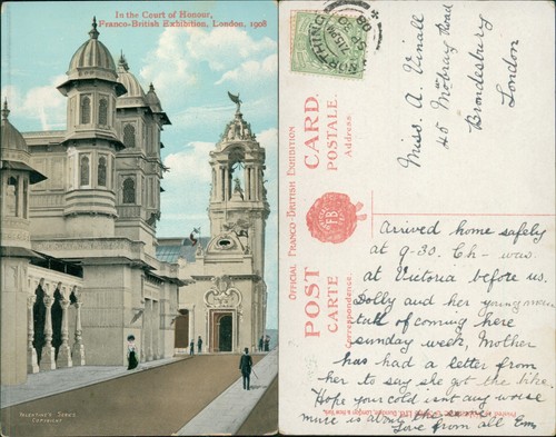 Postcard franco british - postcard,