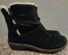 New UGG RIANNE Black Suede