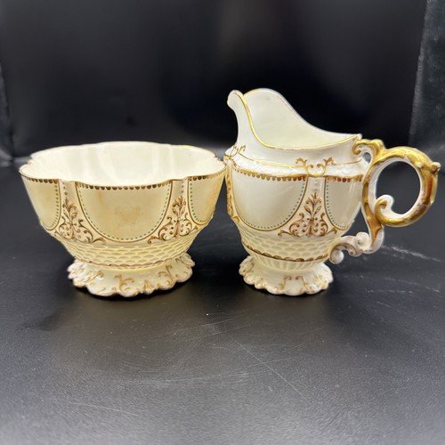 Rare antique aynsley cream jug - antique,