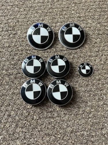 Bmw badges 2x82mm 68mm - bmw,