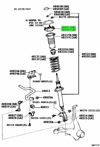 Oem front suspension - front, r&l