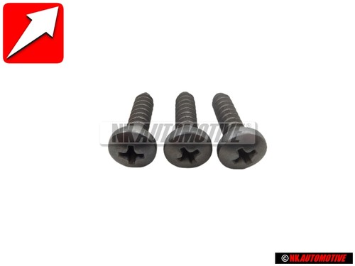Genuine oval head panel - 3x, vw