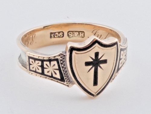 Antique victorian 9ct solid - antique,