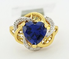 LAB CREATED 2.85 Cts BLUE