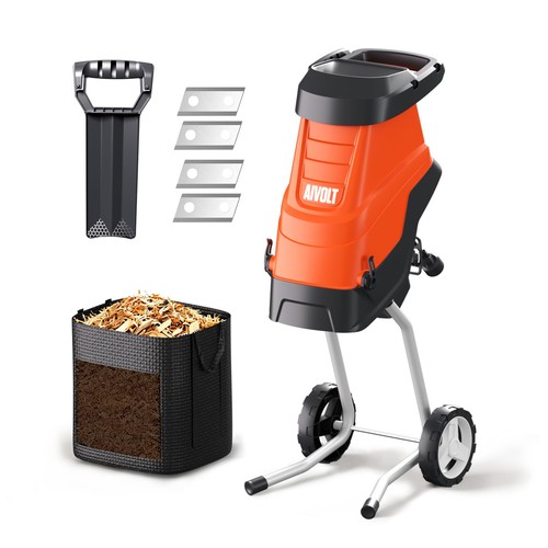 Electric wood chipper shredder - electric,