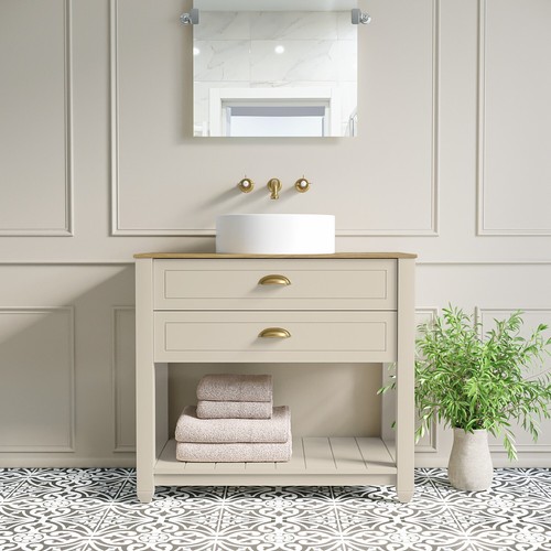 850mm traditional matt beige - matt, 2