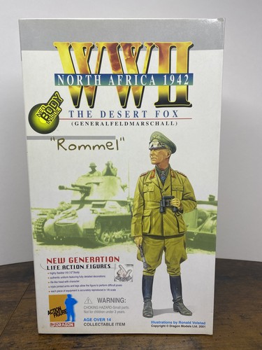 Dragon wwii rommel desert - 1/6,