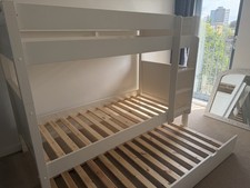 Stompa White Bunk Bed with