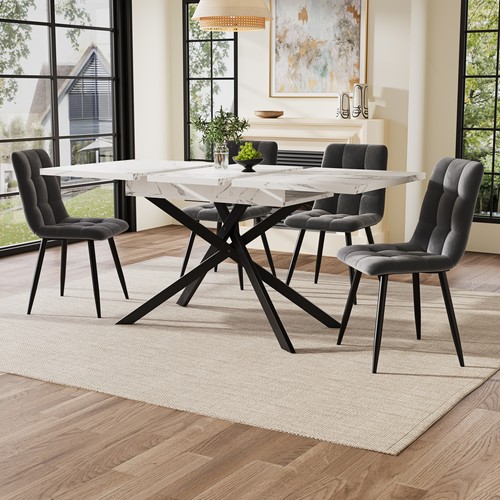 Extendable dining table - extendable,