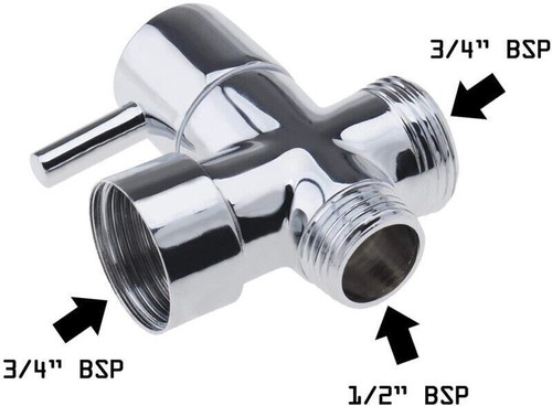 Brass shower diverter valve - shower,