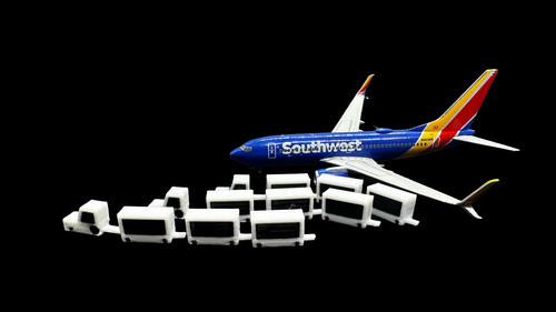 400 scale premium airport - 1/400,