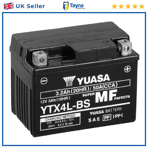 Genuine yuasa ytx4l - ytx4l-bs, high