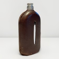 Early 20thC Leather Covered