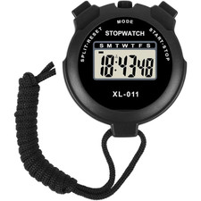 New Digital Handheld Sports Stopwatch Stop Watch Timer Alarm Counter Seller uk