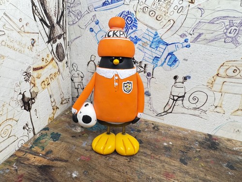Blackpool penguin with - blackpool,