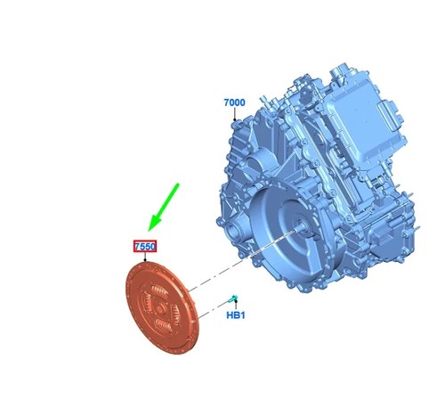 Ford kuga mk3 auto transaxle - auto,