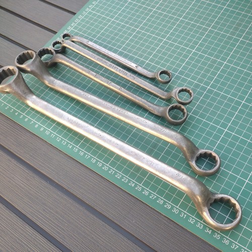 Bsw whitworth ring spanners - bsw,