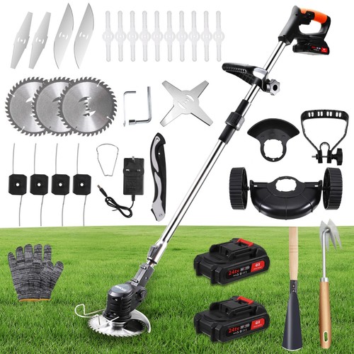 Cordless lawn mower - mower, handheld