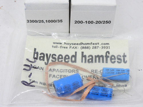 Hayseed hamfest capacitor - hamfest,