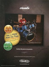2007 Print Ad of Mapex M Birch Series w Darrell Robinson of LL Cool J Jill Scott