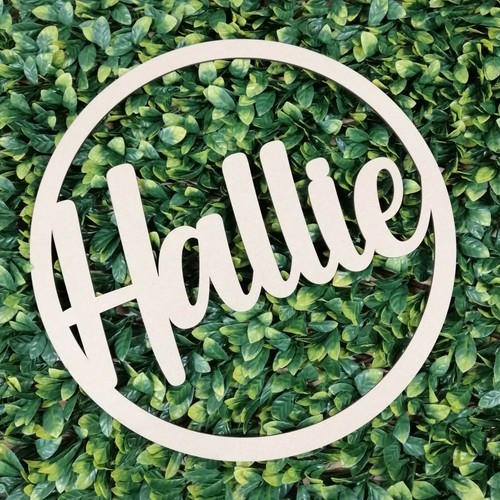 Personalised large wooden name - wooden,