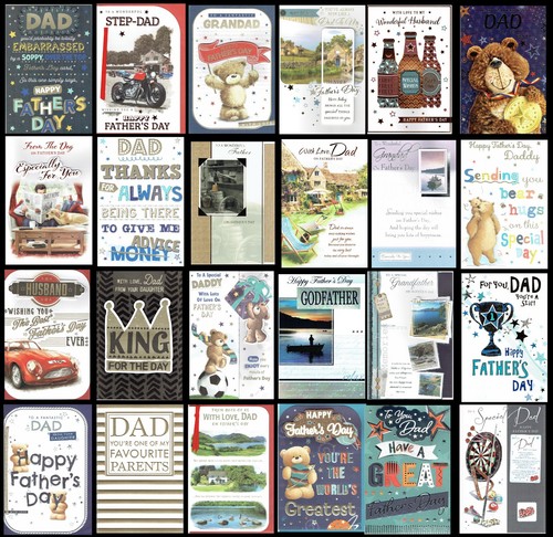 Father day card various - father's,
