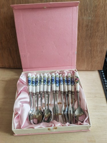 Vintage forks spoons set - spoons,