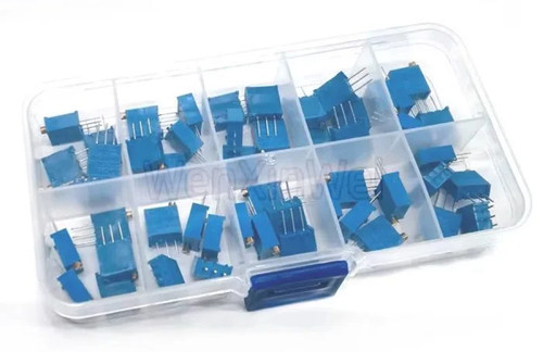 50pcs 3296w multiturn trimmer - 3296w,