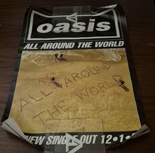Oasis promo poster 1998 - uk, /