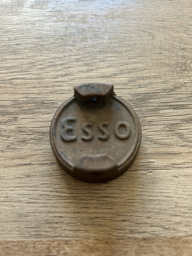 Vintage original brass esso - original,