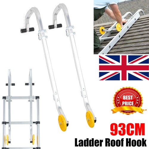 Roof ladder hook - roof, adjustable
