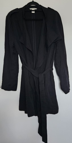 Black lyocell belted - h&m,