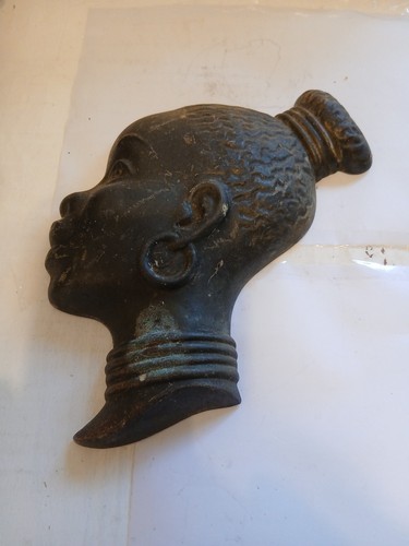 African tribal carved face - african,