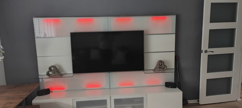 Ikea stand with storage - tv,