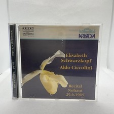Elisabeth, Schwarzkopf, Aldo Ciccolini  - Recital Nohant 29/6/1969 CD
