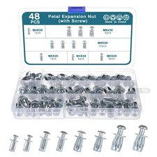 Pcs jack nuts petal - petal, nuts,m4