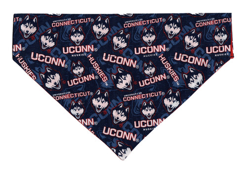 Uconn huskies dog bandana - huskies,