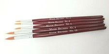 Major Brushes Red Synthetic
