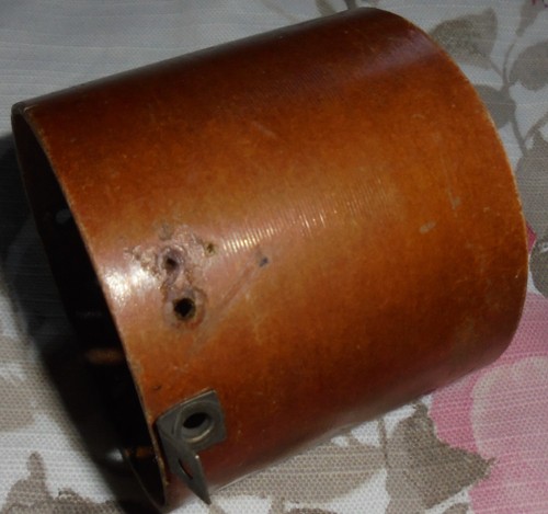 Large paxolin coil - coil, former